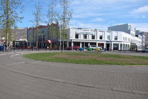 Downtown Square in Akureyri